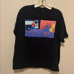 Marvel Black T-Shirt with Logo